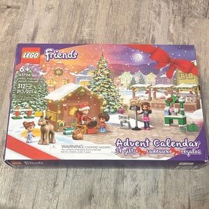 LEGO Friends Advent Calendar with Festive Colors